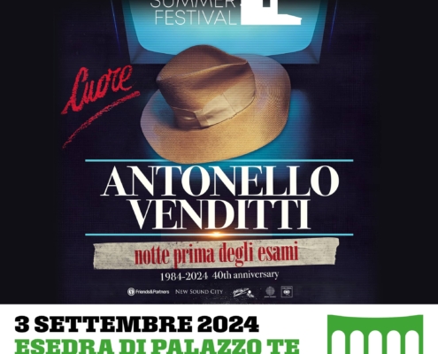 Antonello Venditti Mantova Palazzo te 2024