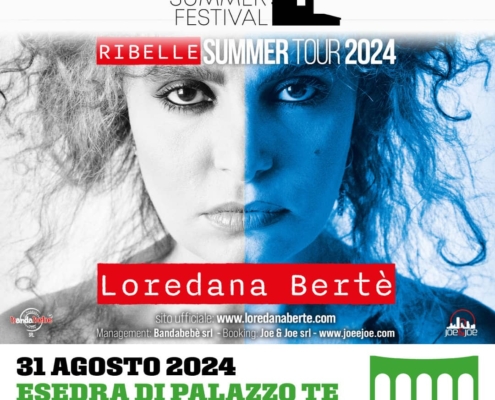 Loredana Berte mantova 2024 Palazzo Te